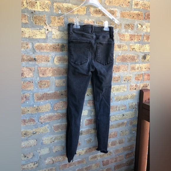 A&F Simone High Rise Notched Hem Denim - Picture 3 of 12